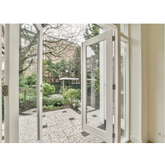 Warren 60x96 White French Doors Interior With Double French Pantry Doors